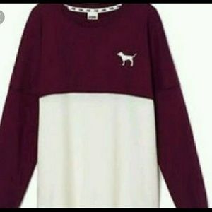 Victoria's Secret pink sweatshirt